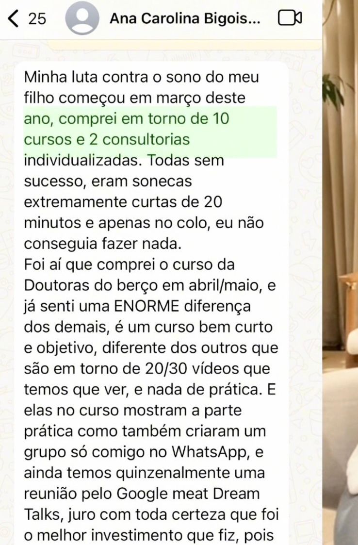 Depoimento Ana Carolina - 10 cursos antes