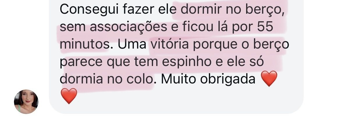 De berço com espinho para dormir 55 min