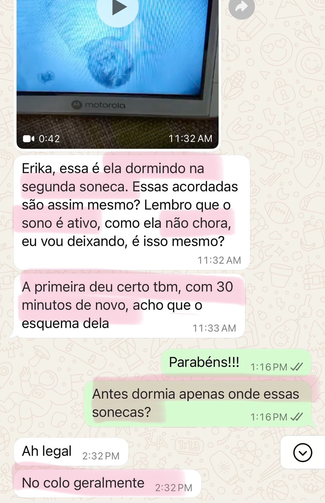 Do colo ao berço sem chorar